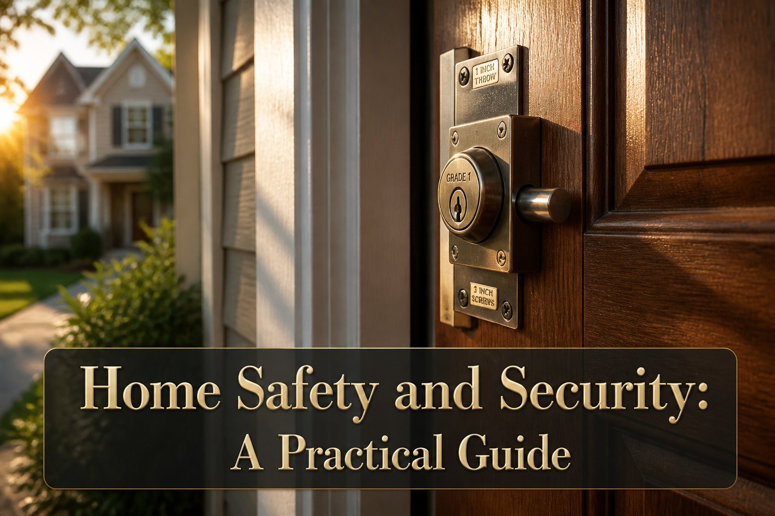 An overview of home safety and security measures.